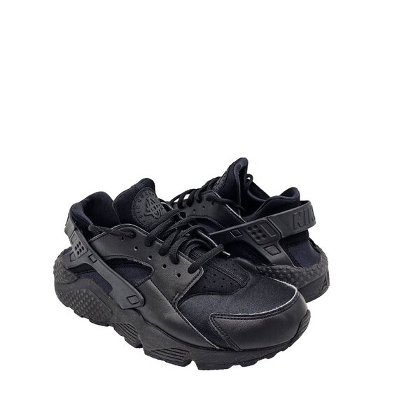 Nike Other - Nike Air Huarache Run OG Triple Black Mens Shoes 8.5 Athletic Running Sneakers